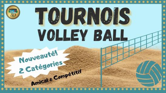 Photo Tournois volley ball